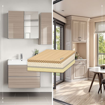 Влагостойкие МДФ и ДСП: особенности применения в ванных комнатах и на балконах